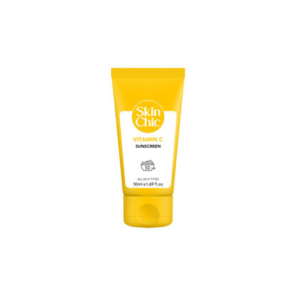  کرم ضد آفتاب اسکین شیک حاوی ویتامین سی با SPF50+