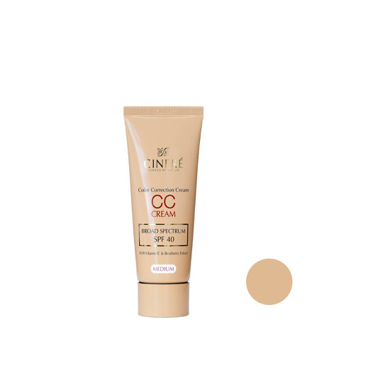 سی سی کرم روشن کننده رنگی سینره با SPF40